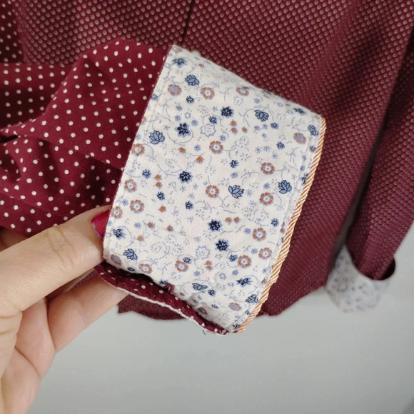 CLEARANCE Cactus Man Ricky Singh Dress Shirt Button Down Long Sleeves - Picture 6 of 16